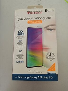 Zagg GlassFusion Visionguard for Samsung S21 Ultra